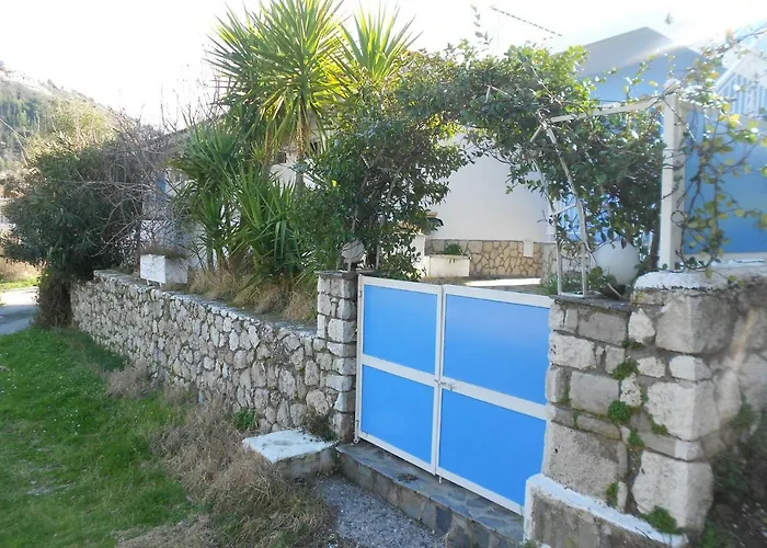 Blue White House