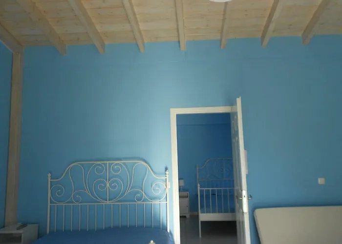 Blue White House