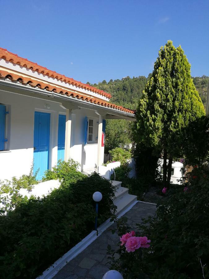 Blue White House Apartment